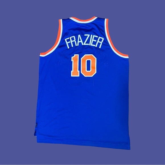 Walt Frazier New York Knicks Jersey Reebok Hardwood Classics Sz XL - Picture 2 of 4